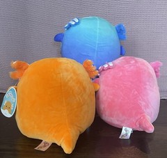 Squishmallow Axolotl 8” Trio Nico, Miss Vi, And Archie