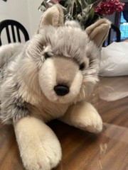 Whitaker The Wolf 18 Inch Stuffed Animal Plush By Tiger Tale Toys Viahart LLC