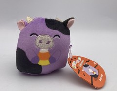 Halloween Countdown Squishmallows Micromallows 2.5″ Plush ALEXIE w/Tag Candy Cow