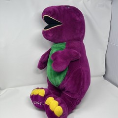 Barney Vintage 1990 Large 24 Inch Plush Toy Stuffed Animal Purple Dinosaur