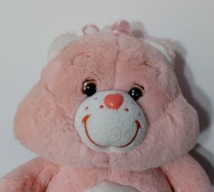 2019 Cheerbear 12″ Carebears pink bear plush TTO vintage style beanie Character