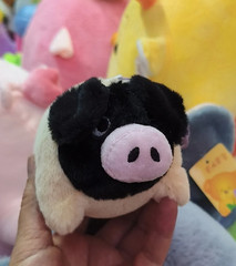 Zhuyu Pursuit of Jade Zhang Linghe Cute Black Pig Keychain Doll Decorative Gifts