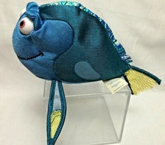APPLAUSE 7″ DORY FISH Shiny Blue Yellow FINDING NEMO Plush Stuffed FREE SHIPPING