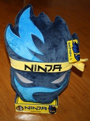 Rare Wicked Cool Toys Blue Ninja Gamer Plush Fortnite Streamer Youtuber 14″