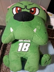 NASCAR Joe Gibbs Racing #18 Kyle Busch 11″ Stuffed Bulldog 2016