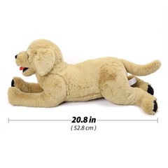 21in Large Dog Stuffed Animals Plush Soft Cuddly Golden Retriever Toy Puppy Gift