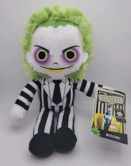 NWT Beetlejuice 2 Movie Plush 10″ Inch Beetlejuice 2024 Just Play Tim Burton
