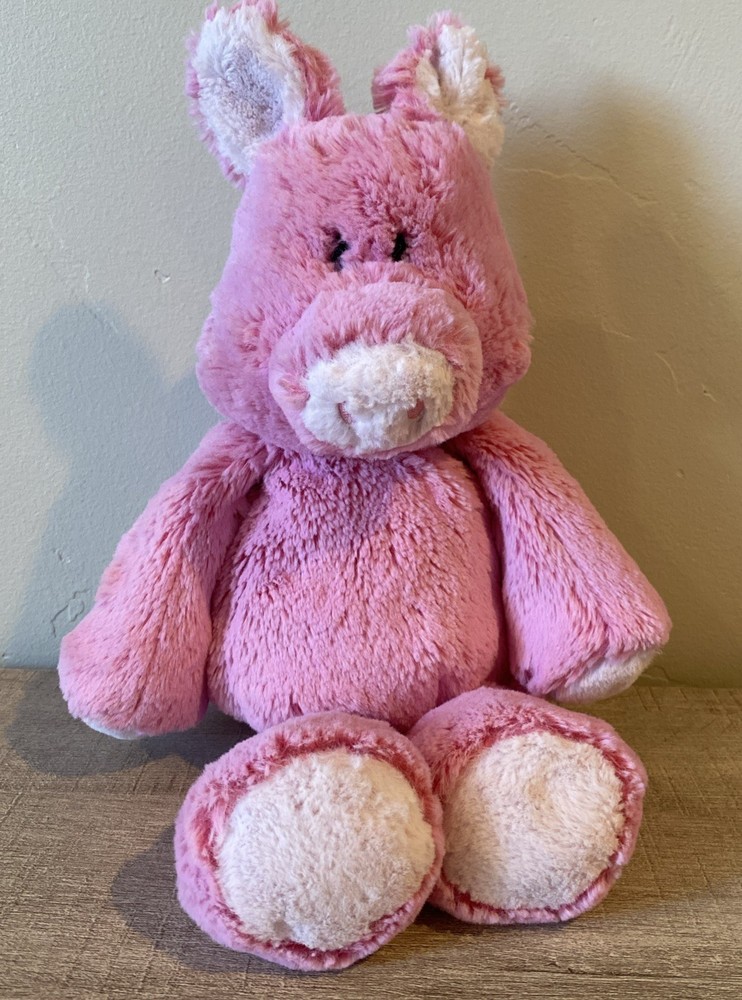 Mary Meyer Marshmallow Zoo Pig Plush Doll Pink Soft Floppy Lovey