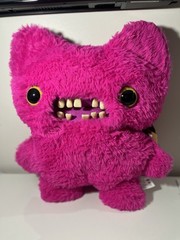 ZURU Fuggler Large Plush Toy (Pink Monster Screech, Washable)