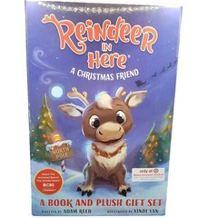 Christmas Story Book & Plush Gift Set For Kids “Reindeer In Here” EXCLUSIVE NEW