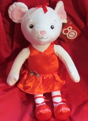 New with tags Kohl’s Care Plush Mattel 80th Anniversary 15″ Angelina Ballerina