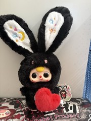 Genuine Baby Three Lilyrabbit Town V3 100% face Black bunny confirmed