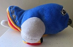 Southwest Airlines Plane Small Stuffed Plush Toy
