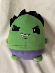 Mattel Marvel – Cuutopia Squishy Stuffed Plush – THE HULK – Rare Plush