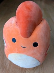 Squishmallows 11″ Nichelle Orange Dinosaur Dino Parasaurolophus Plush Stuffed