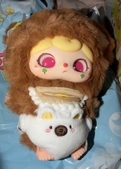 Crie Baby Animal Kindergarten Brown Baby BEAR Plush Teddy Pendant Spc EYES US