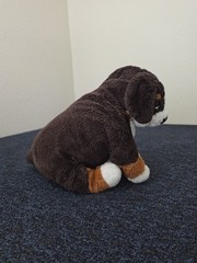 IKEA Hoppig Bernese Mountain Dog Floppy 14″ Puppy Dog Stuffed Animal Plush