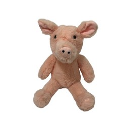 Apricot Lamb Pink Pig Plush 11″ Stuffed Animal Toy