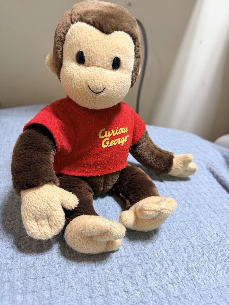 Gund Curious George Kohl’s Cares for Kids Red Shirt Plush Stuffed Animal Toy