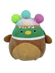 Kelly Toys SQUISHMALLOWS 14″ – 16″ Squish-Doos Avery Mallard Duck Plush NWT