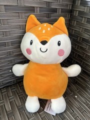 Animal Adventure 9”Fox Plush Orange White Squishy Stuffed Animal Soft Lovey 2020