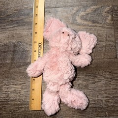 Retired Jellycat Squiggle Pig Plush Small Pink Piglet Jellycat London Stuffed