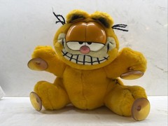 Vintage Garfield Window Suction Cup Plush 6” fine toy 1978 Great Condition