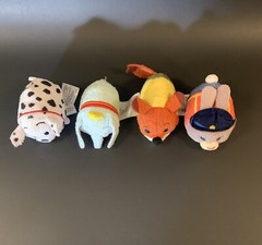 Disney Movies Tsum 3.5” Lot Of 8 Dumbo Zootopia Chip Envy Bruno Rolly Alein