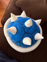 Blue Shell Club Mocchi Mocchi Super Mario Spiny Shell Mega 15″ Plush Large