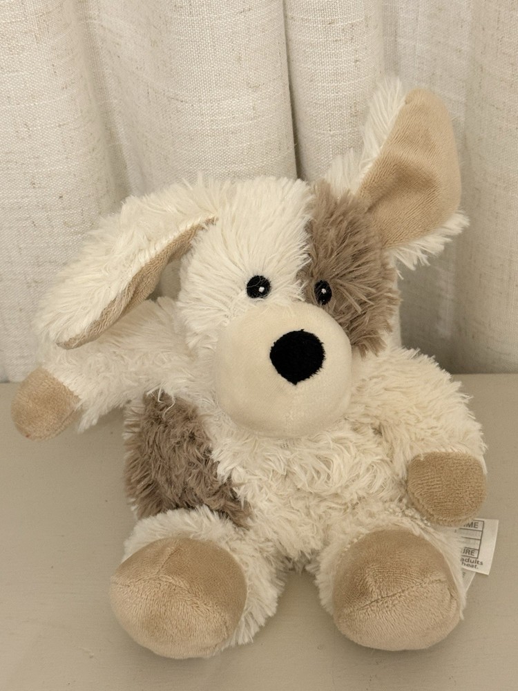 Warmies Junior Puppy Dog Microwavable Weighted Lavender Scented Plush 10”