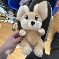 Fiesta Swaddle Babies Plush A11807 Cuddle Fennec Fox 9.5” *missing Sling