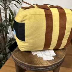 Minecraft BEE Plush Pillow Buddy Mojang 15″ Jay Franco 2021 Stuffed Animal Toy