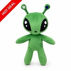 15CM IKEA AFTONSPARV Alien Plush Pendant Green Kids’ Favorite Soft Toy Anime NEW