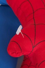 Spider-Man Plush 24” Kellytoy Marvel Superhero Large Stuffed Toy Lookout Pose