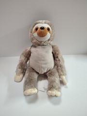 Toy Sloth Vibration Massager Plush Stuffed Animal Realistc Tested Works 2 AA bat