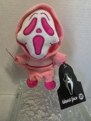 CultureFly Ghost Face Pink Ghost Plush 8″, Scream NEW
