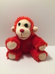 Monkey Stuffed Animal Plush Toy Chrisha Playful Plush Whistles Valentine’s Day
