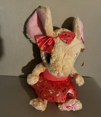 Hallmark Sing 7 Fun Songs Musical Talking Mouse Plush Red/Pink/Beige 2024