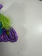 The Gigglebellies Musical Adventures Elephant Plush Purple Peanut Neon Colorful