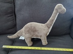 IKEA JÄTTELIK 14″ Dinosaur Brontosaurus Plush Stuffed Animal Toy 504.711.92