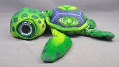 Fiesta 11.5″ Green Blue Turtle Big Eyes 2012 Stuffed Animal Plush