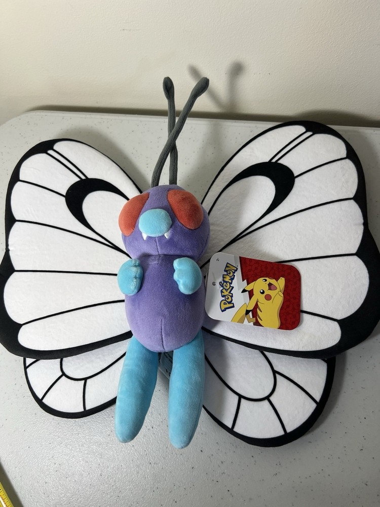 Pokémon Butterfree Plush With Tags Jazwares 12” 2024 ￼