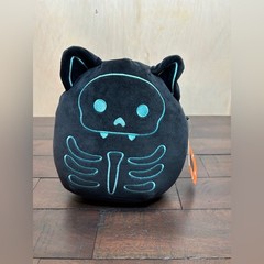 Squishmallows RAY Halloween Skeleton Black Cat 8 inch soft plush NEW with tags