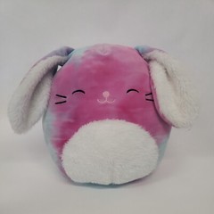 Squishmallows Ryder Tie-Dye Easter Bunny Rabbit 8″ Plush Kellytoy Pink Blue Toy