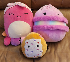 Squishmallows (Lot of 3) ALL With Tags Cute Plushes Large And Small Valentines