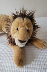 RARE National Geographic Realistic Large Plush Lion 24″ Lelly