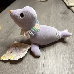 Nwts Precious Moments Tender Tails Circus Birthday Train Seal 2 Years Plush Toy