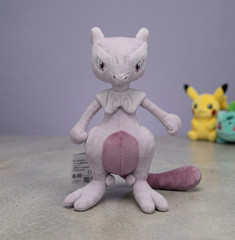 Cute Anime Mewtwo 10″ Plush Stuffed Toy Soft Doll