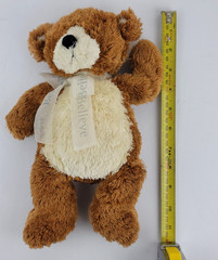 Gund Brown Teddy Bear Believe Soft Plush Vintage Rare Collectible 10″