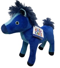 World Of Eric Carle Blue Horse 12″ Plush Kohl’s Cares NWT So Cute!!
